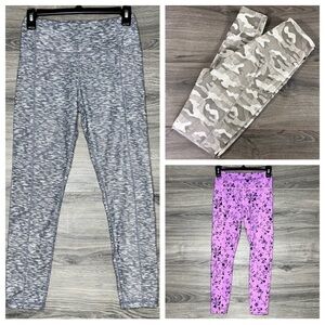 (3) KIAVA Long Leggings Size XS,XS,S
